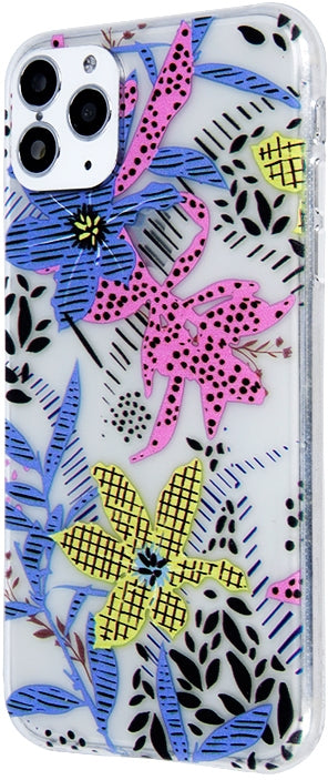 Apple iPhone 7 / 8 / SE 2020 Floral Protective Case - Slim Durable Phone Cover with Flower Design for Everyday Use & Fashion Protection