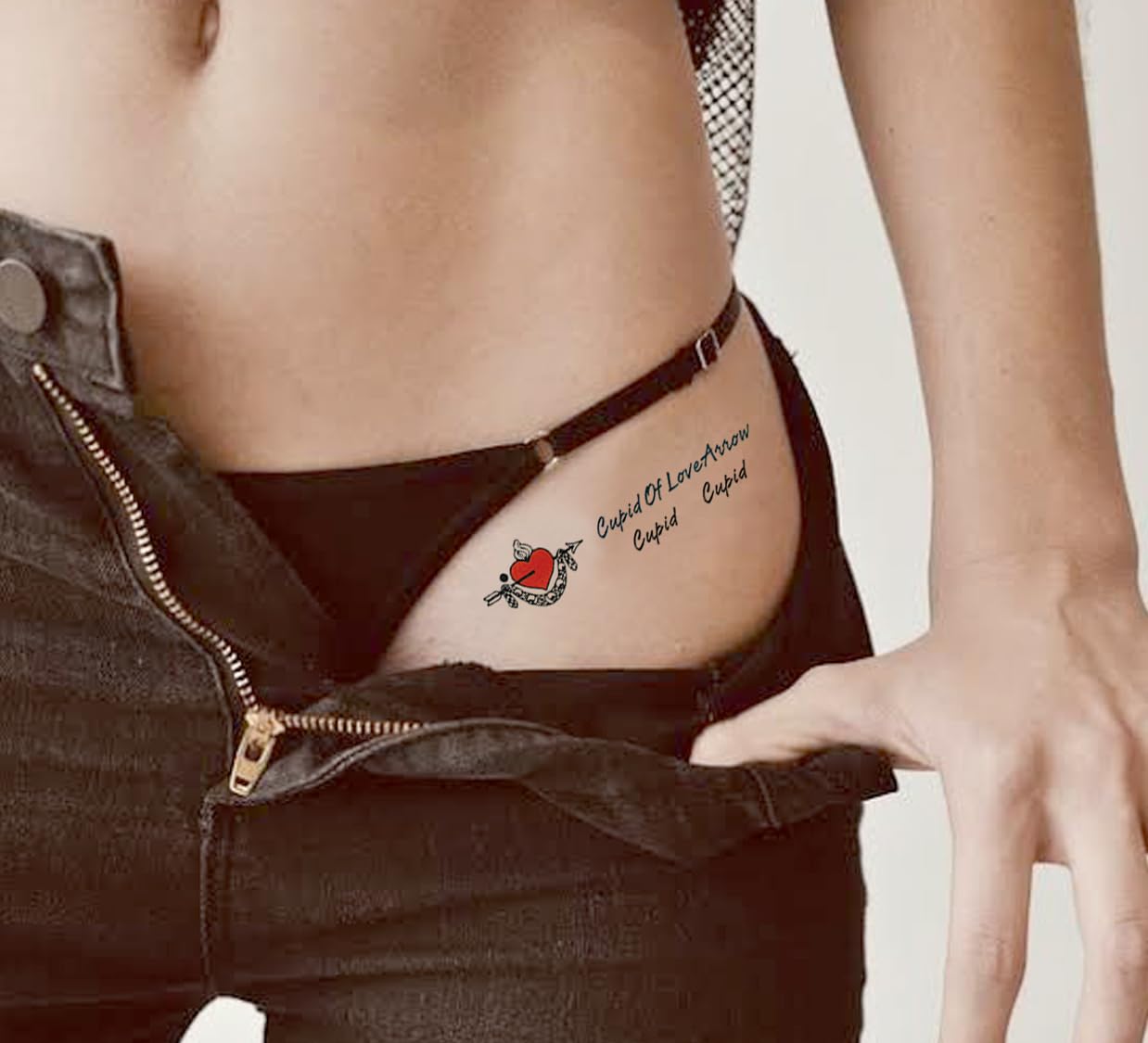 3D Temporary Tattoo Stickers for Men & Women - Waterproof Fake Tattoos with Flowers, Butterflies, Stars & Angel Designs - Realistic Body Art for Adults & Teens (19x9cm) - Perfect for Parties, Halloween, Cosplay & Honeymoon