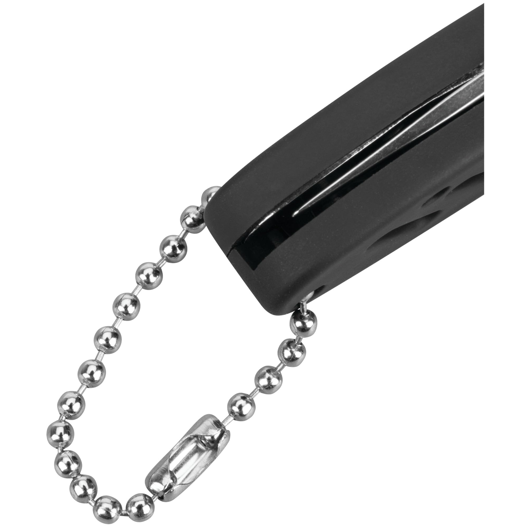 Performance Tool W3232 Folding Pocket Knife with Liner Lock - Rubberized Non-Slip Handle, Keychain Attachment - Perfect for Camping, Hiking, Everyday Carry (EDC), and Outdoor Adventures