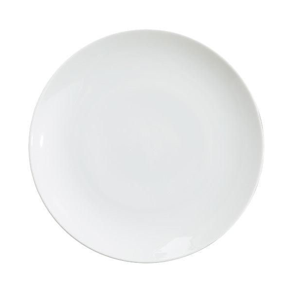 Alani 025212 10 5/8 Inch Coupe Plates - Set of 24 - Elegant Dinnerware for Restaurants, Catering & Home Entertaining - Durable Porcelain Plates for Fine Dining & Everyday Use