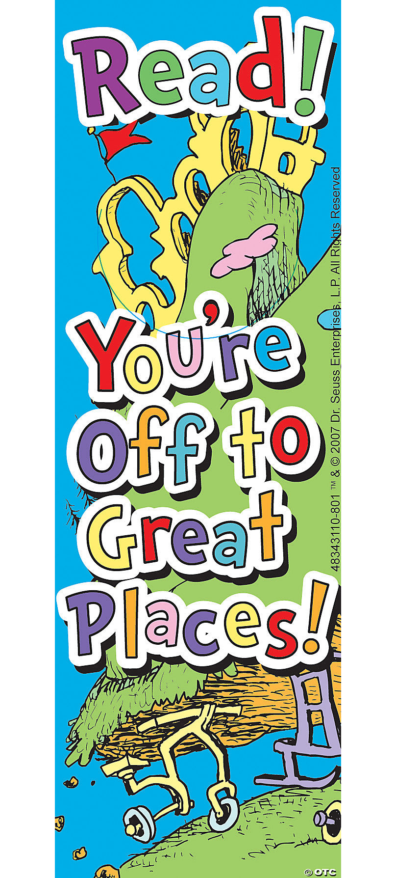 Dr. Seuss Oh The Places You'll Go Book - Inspirational Graduation Gift for Kids & Students - Perfect for Back to School, College Graduation, Birthday Presents & Motivational Reading