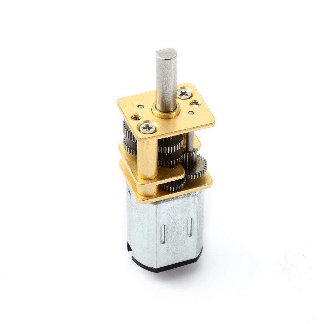 12V 100RPM Micro Gear Reduction Motor with 2 Terminals - Mini DC Gearbox for RC Cars, Robotics, DIY Engine Toys | Perfect for Model Cars, Robot Kits & STEM Projects