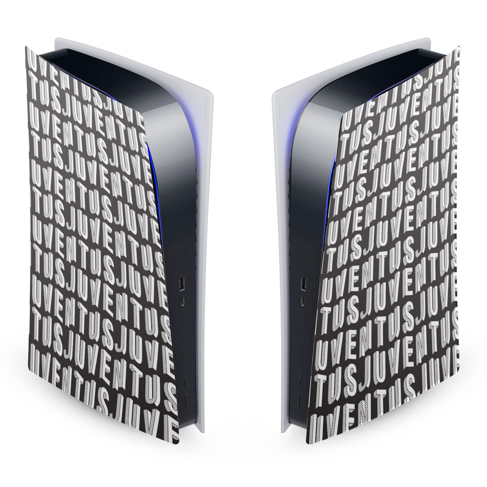 Juventus PS5 Skin - Officially Licensed Vinyl Decal for PlayStation 5 Digital Edition - Perfect for Gamers & Football Fans