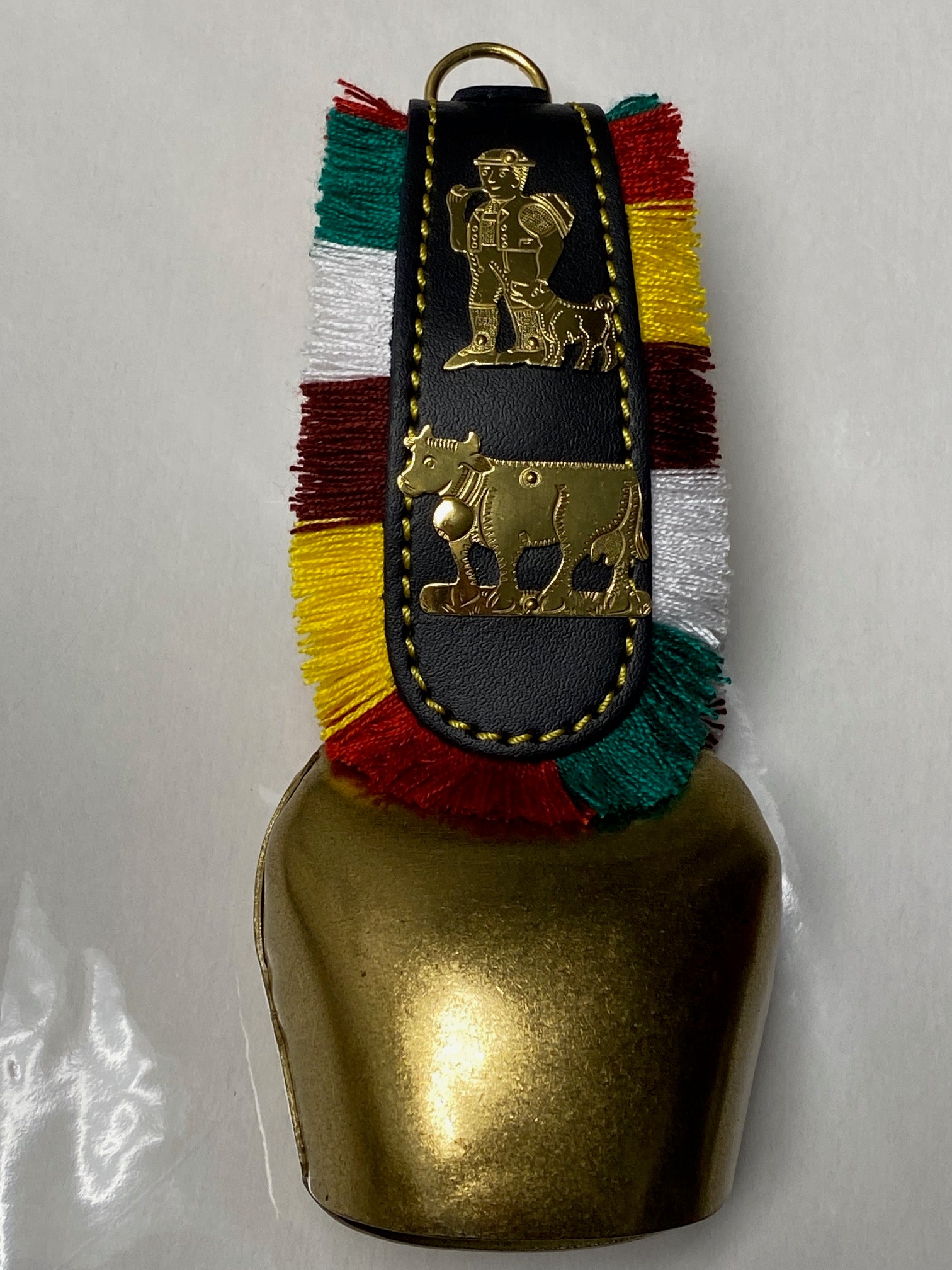 Authentic Swiss Cowbells - Handcrafted Alpine Treicheln for Farm Animals & Home Decor - Perfect for Cattle, Goats, Christmas Decor & Rustic Weddings