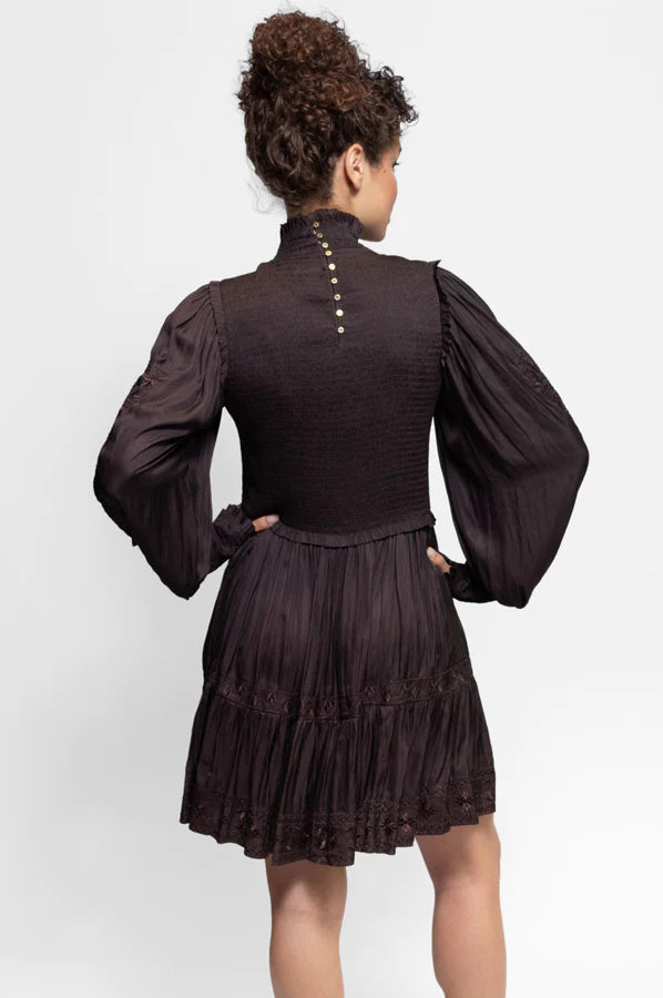 Elegant Angelica Black Dress for Women - Perfect for Evening Parties, Dates, and Special Occasions