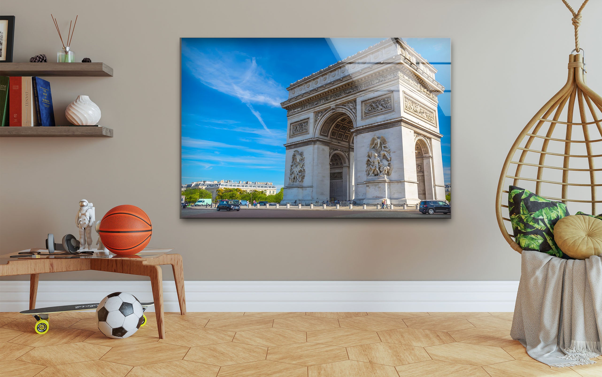 Arc de Triomphe Paris Replica - Classic French Landmark Sculpture for Home Decor, Office Display & Gift Giving