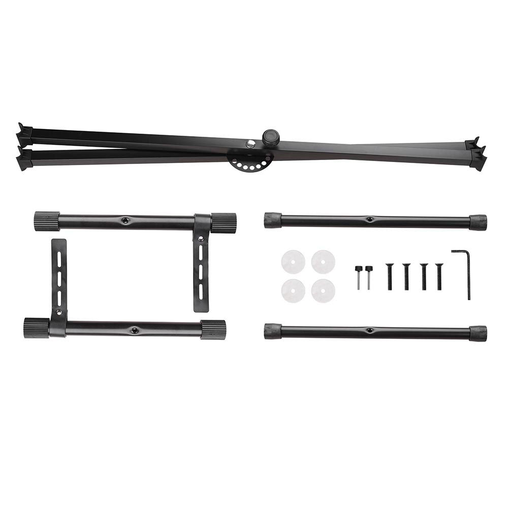 Adjustable X-Style Keyboard Stand for Piano & Synthesizer - Portable & Sturdy Music Stand for Home, Studio & Live Performances