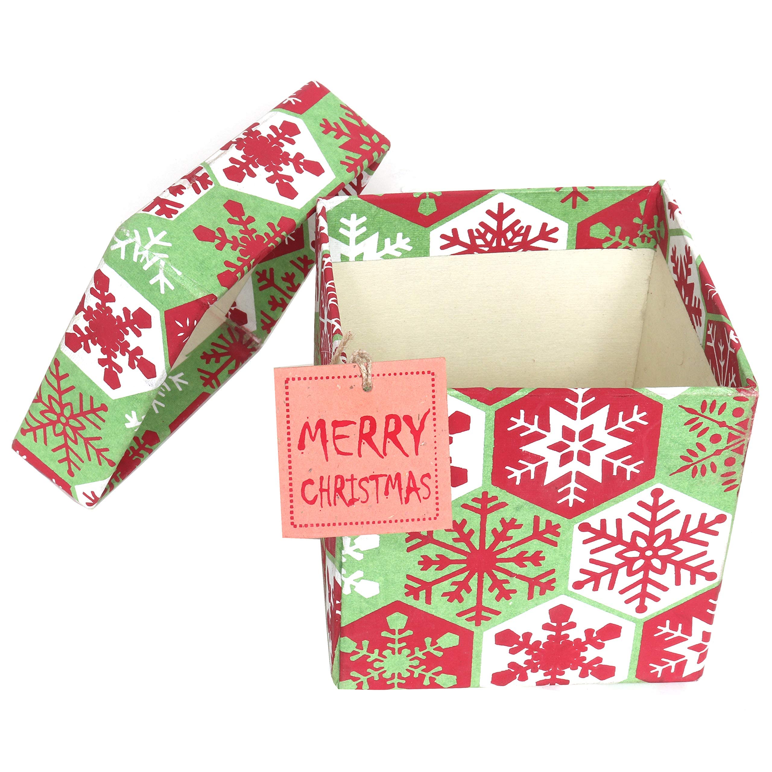 Festive Green Christmas Gift Box Set - 5