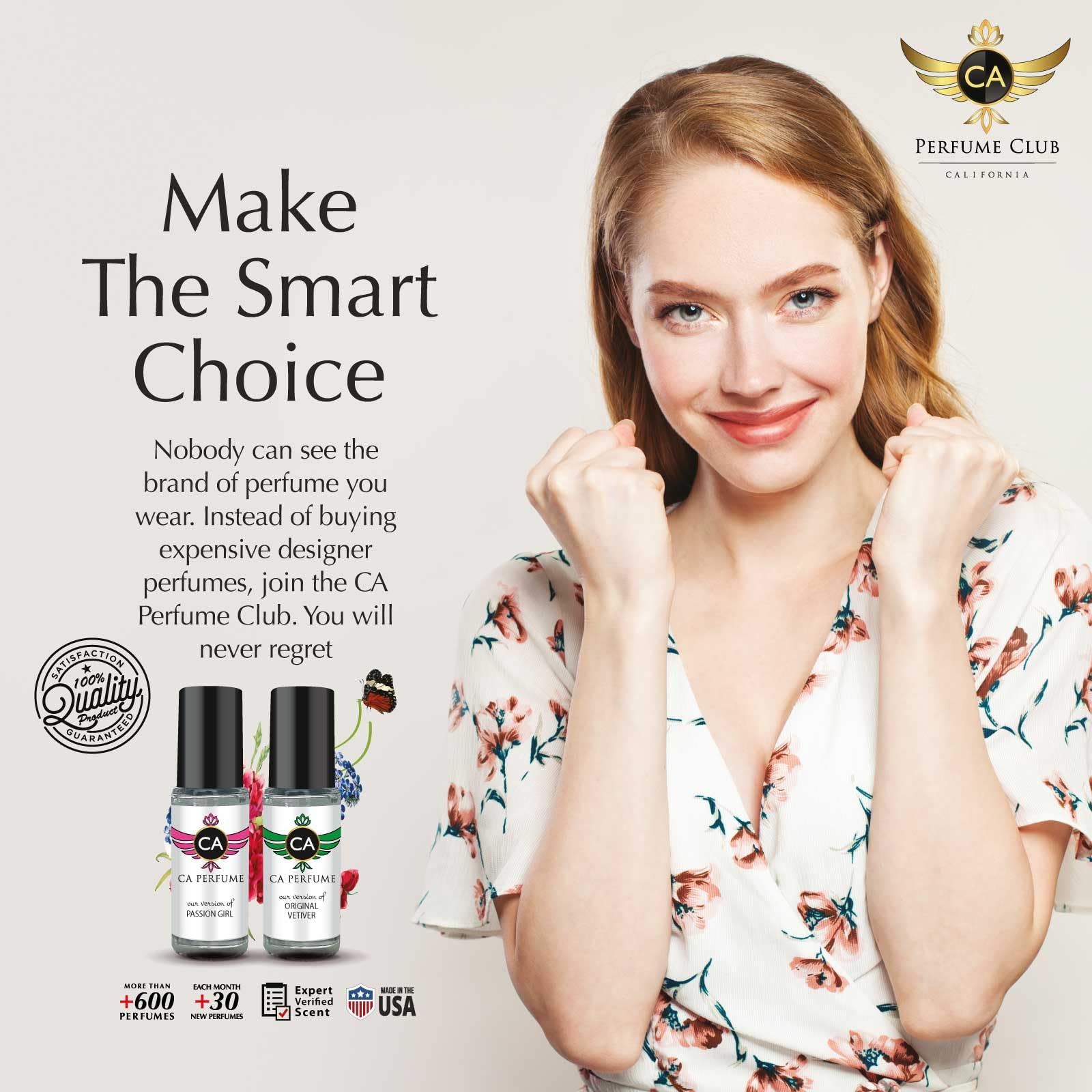CA Perfume Impression of A La Rose - Women's Floral Fragrance Roll-On Body Oil (0.14 Fl Oz/4ml) | Long-Lasting Rose Scent for Date Nights & Special Occasions