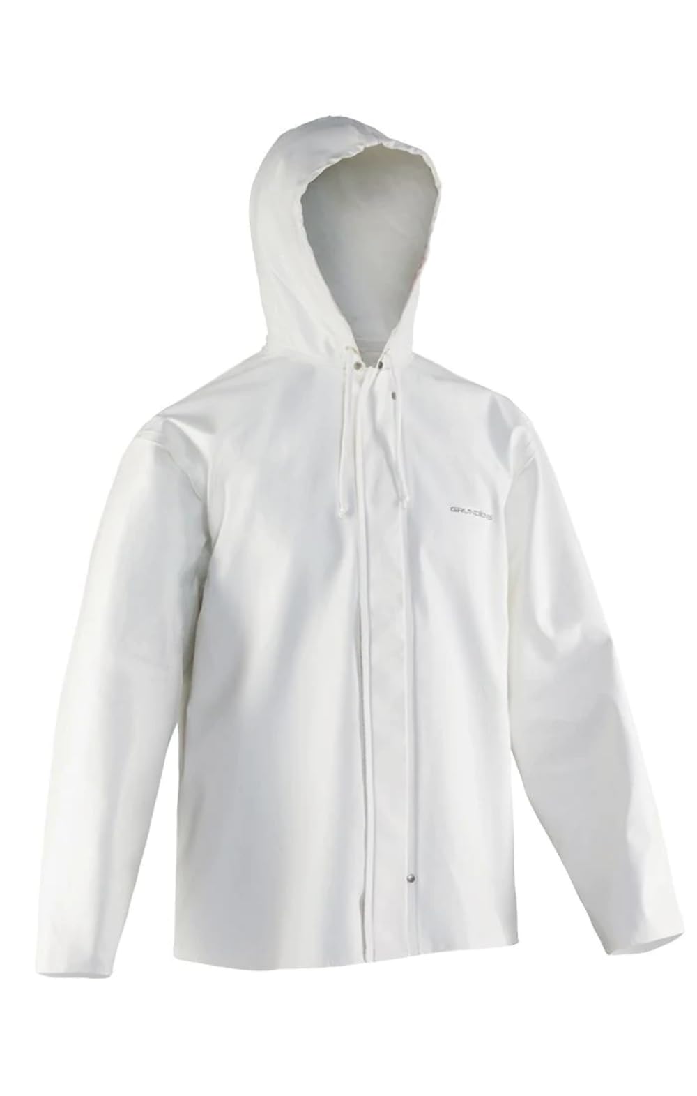 **Grundéns Men's Clipper 82 Hooded Fishing Jacket – Waterproof & Windproof Raincoat for Outdoor Fishing, Boating & Hiking – Durable & Lightweight for All-Weather Protection**