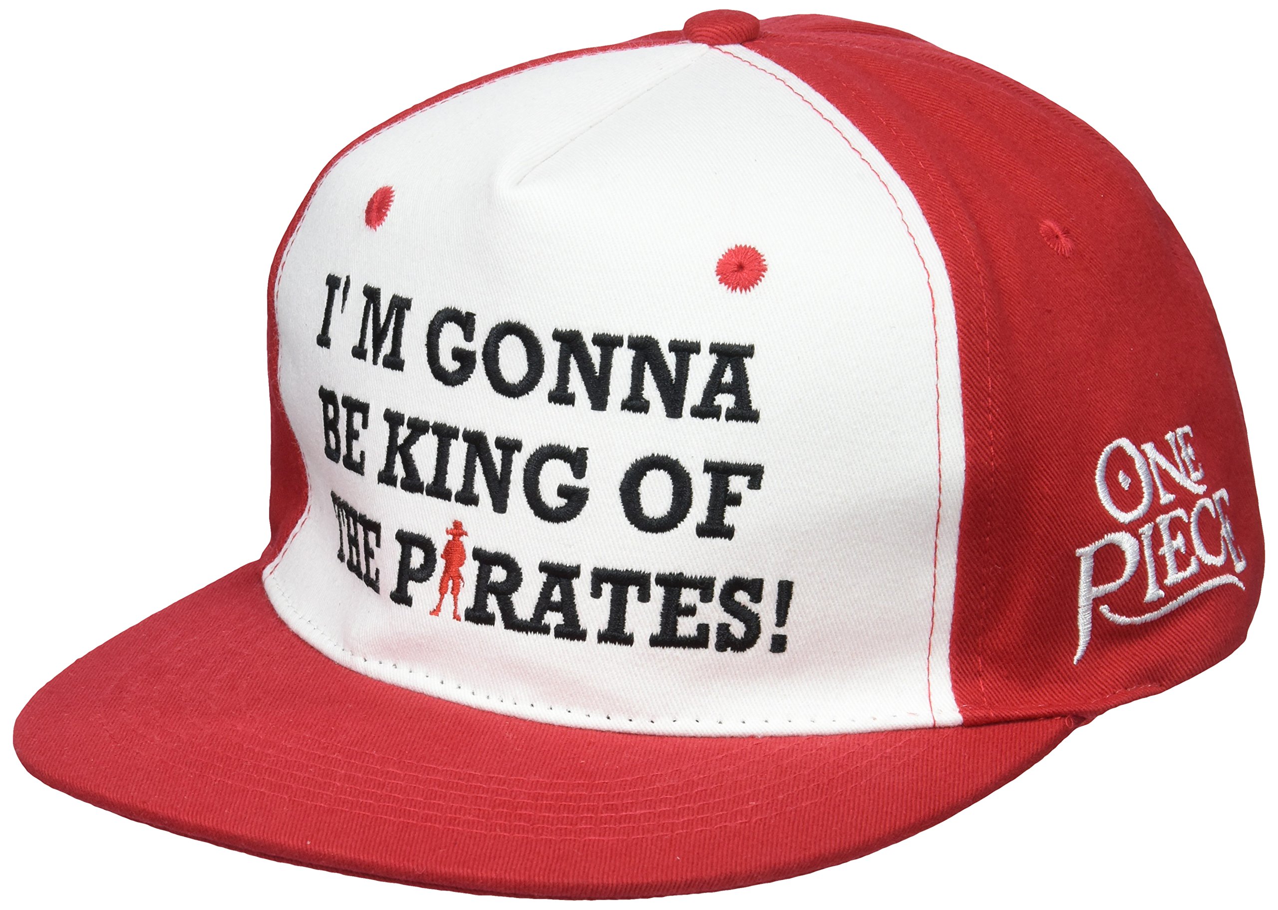 One Piece King of Pirates Baseball Cap - Anime Luffy Hat for Men & Women - Perfect for Cosplay, Anime Conventions & Daily Streetwear Fashion