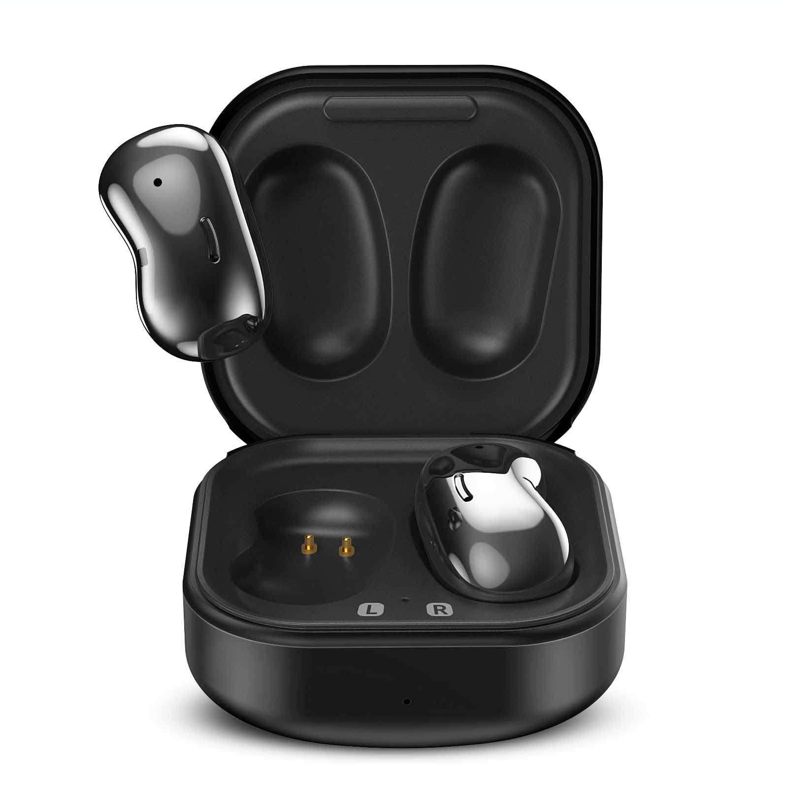 Urbanx Street Buds Live True Wireless Earbuds with Active Noise Cancelling for Samsung Galaxy A41 - Bluetooth 5.0 Headphones with Mic, 30H Playtime - Perfect for Gym, Running & Commuting (US Warranty, Black)