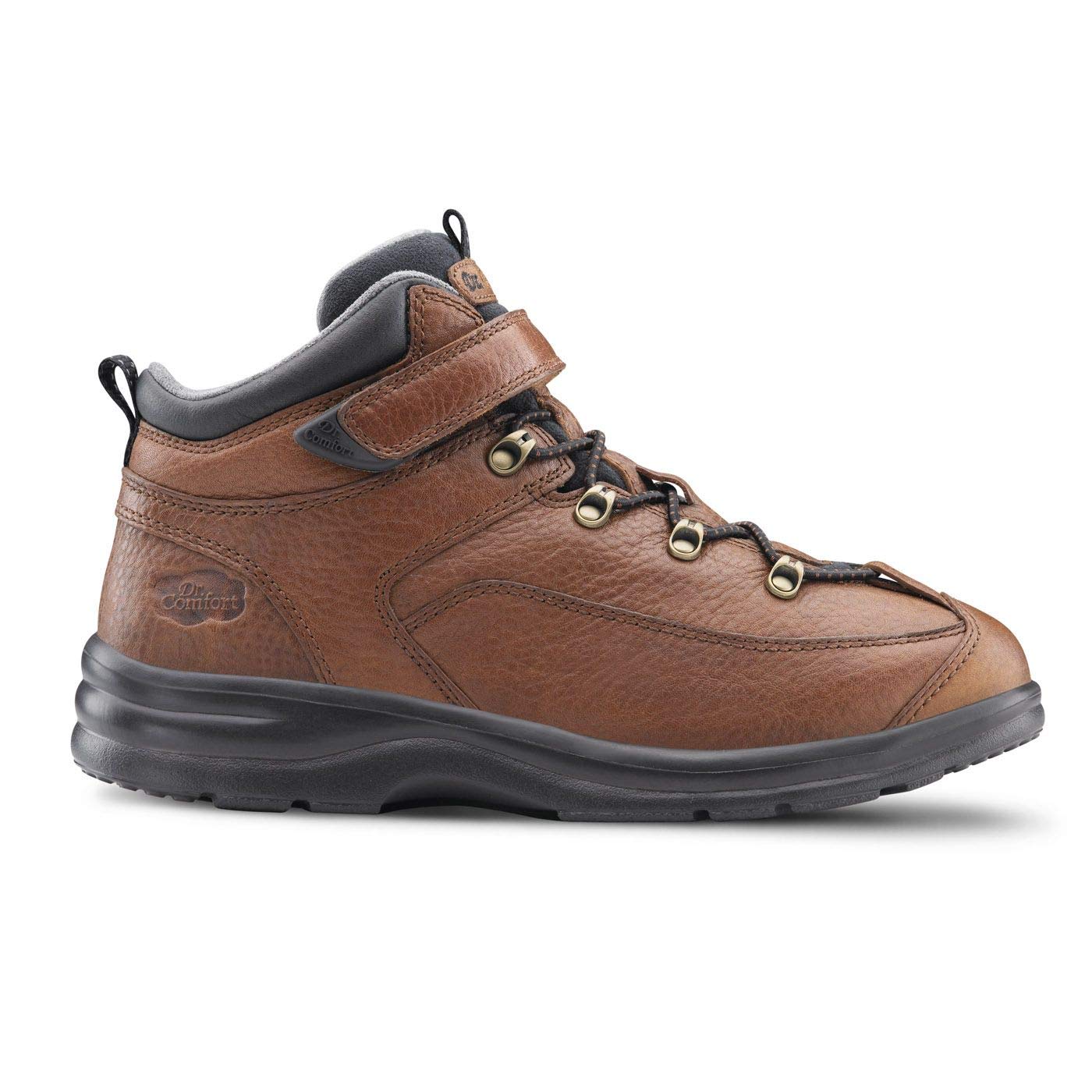 DR. COMFORT Vigor Women's Therapeutic Diabetic Hiking Boots - Extra Depth, Leather Lace-Up for Foot Pain Relief - Perfect for Walking, Travel & Outdoor Activities