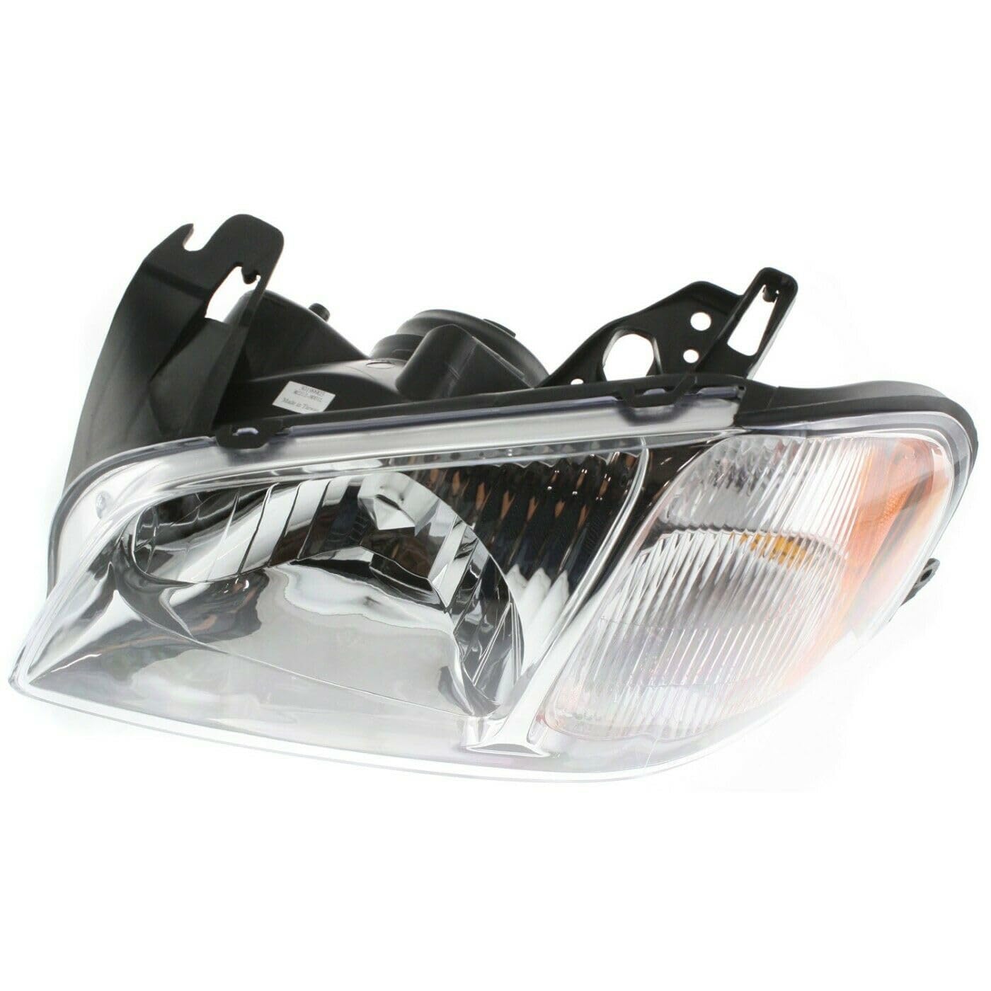 Replacement Headlight Bulb Left Driver Side Clear Lens with Bulb for Mazda Tribute DX/ES/LX 2001-2004 - OEM #14472586 MA2502126 - Perfect for Night Driving & Foggy Conditions