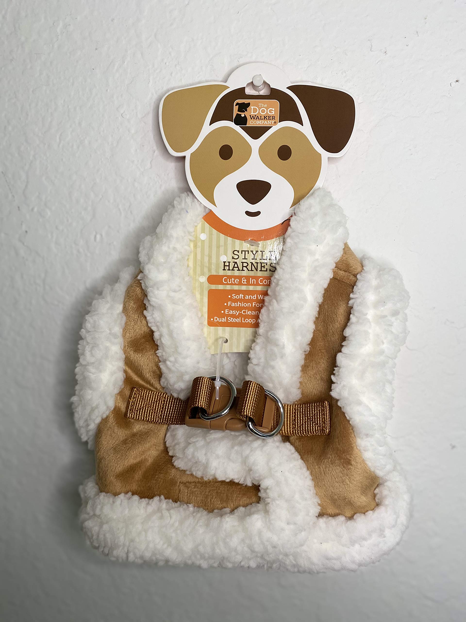 Premium Dog Harness for Walking - Soft & Warm Pet Accessories by The Dog Walker Company - Perfect for Daily Walks, Outdoor Adventures & Training Sessions
