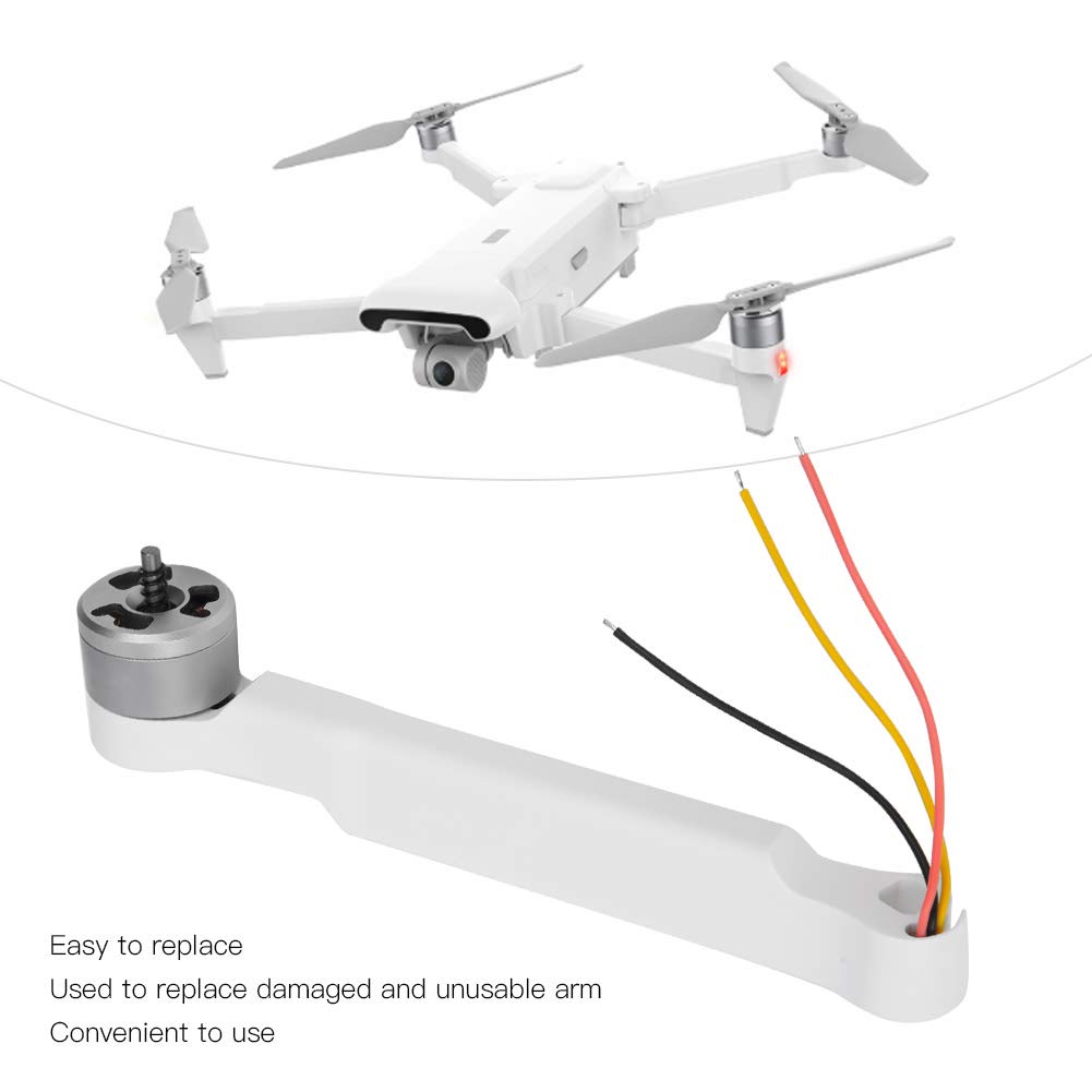 FIMI X8SE 2020 Left Rear Motor Repair Arm - Drone Replacement Part with New Motor | Quadcopter Spare Accessories & Repair Kit for Back Left Arm Body | Perfect for DIY Fixes, Crash Recovery & Maintenance