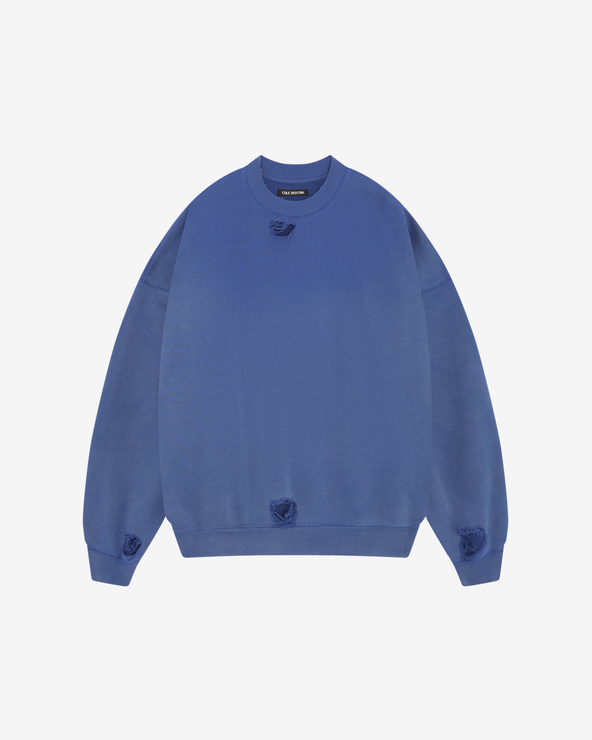 Distressed Sweatshirt for Men & Women - Vintage Style Oversized Pullover Hoodie | Perfect for Casual Wear, Street Style & Loungewear