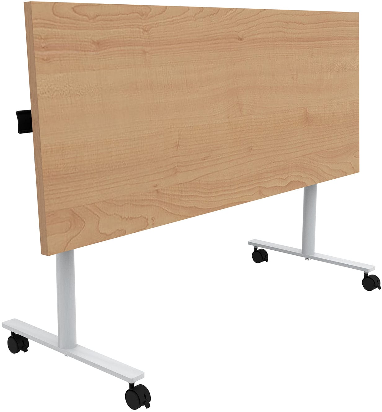 Safco JURNI 60 x 24 Inch Flip Top Table with Locking Casters [JN6024NFLPCA] - Perfect for Office, Classroom, and Home Workspace Use