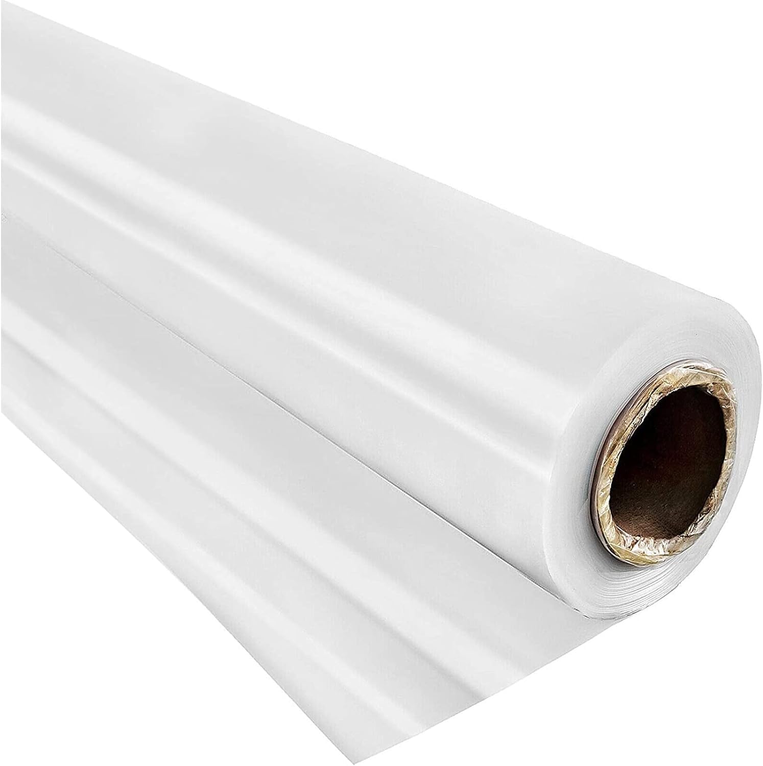 Happybuy Greenhouse Film 25 x 40 ft - 6 Mil Thickness UV Resistant Polyethylene Plastic Cover for Plant Protection & Temperature Control - Ideal for Backyard Gardens, Commercial Greenhouses, and Plant Nurseries