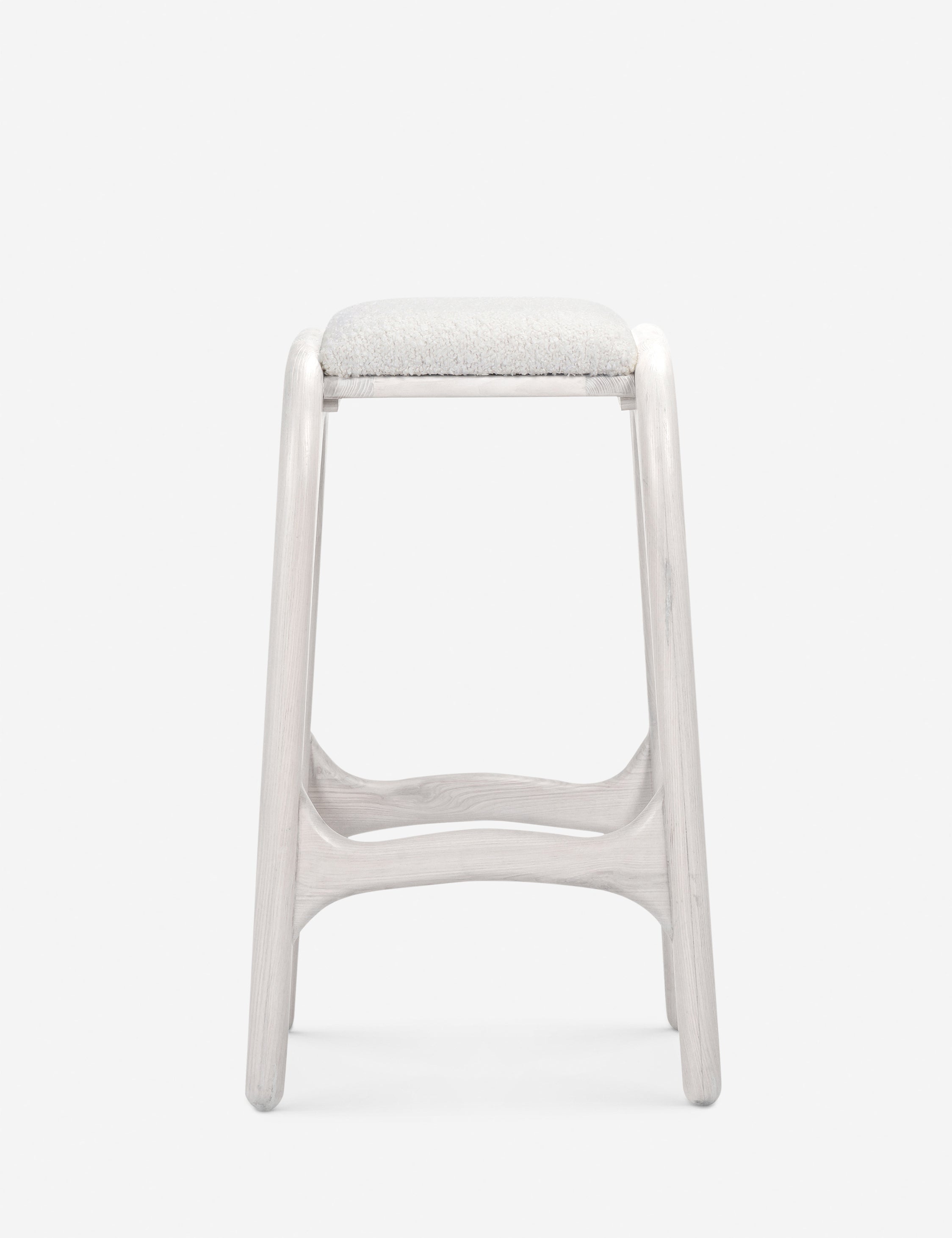 Ashford Bar Stool - Adjustable Height Modern Kitchen Counter Stool with Backrest - Perfect for Home Bars, Kitchen Islands & Dining Counter Seating