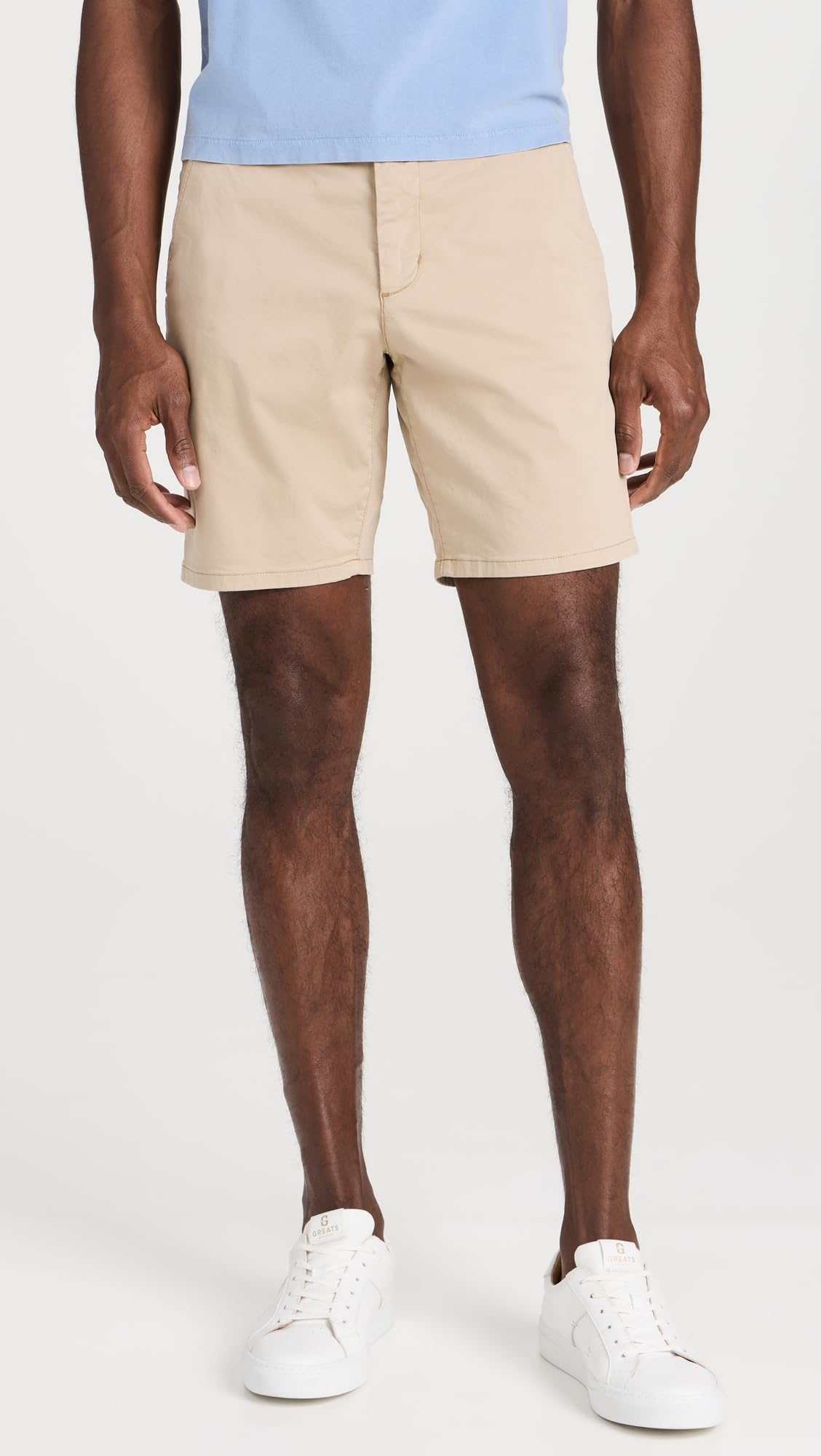 PAIGE Men's Phillips Stretch Sateen Shorts - 8.75