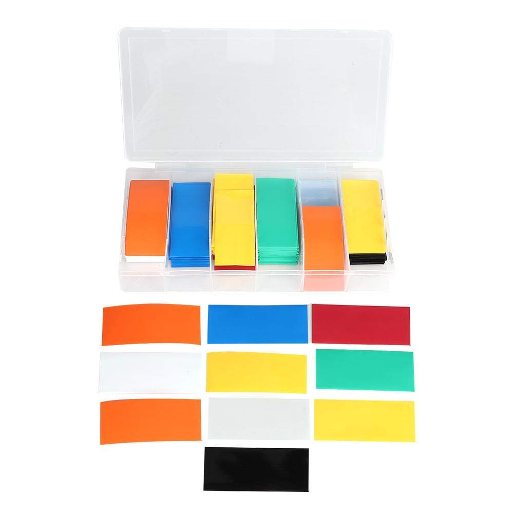 280pcs PVC Heat Shrink Tubing Kit - Waterproof Insulating Sleeves for Battery Wrapping & Wire Repair - Includes Storage Box - Perfect for DIY Electronics, Automotive Wiring & Home Electrical Projects
