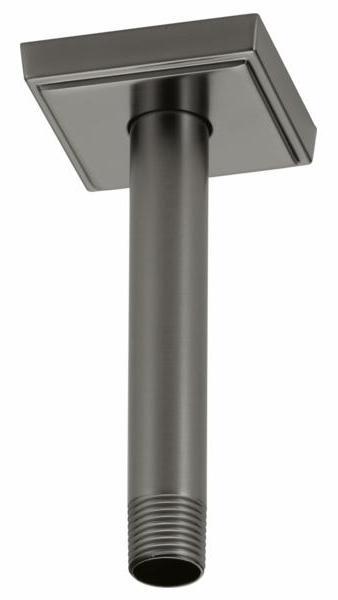 Brizo RP70764SL 6-Inch Ceiling Mount Shower Arm & Flange Set - Premium Luxe Steel Finish for Modern Bathroom & Spa Shower Installations