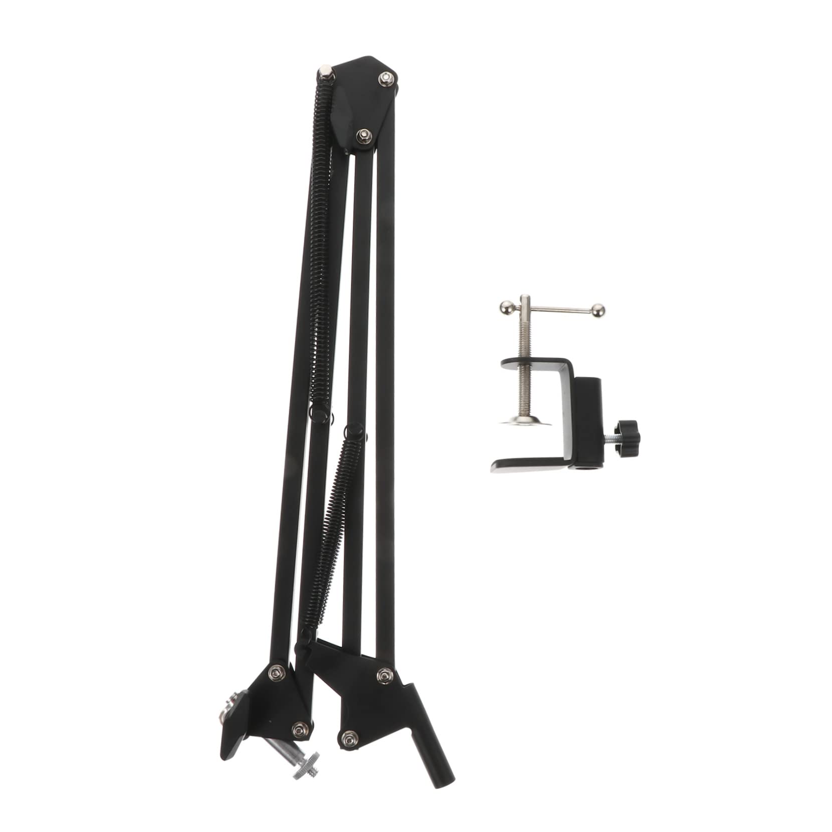COLLBATH Heavy Duty Metal Cantilever Bracket - Adjustable Webcam Clamp & Camera Holder with Scissor Arm Stand for Desktop - Perfect for Streaming, Video Conferencing, Gaming, and Home Office Setup