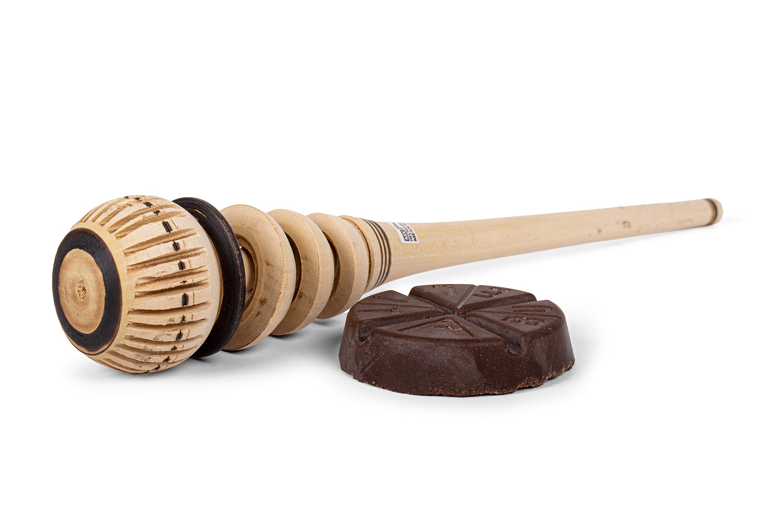 Authentic Mexican Wooden Molinillo Stirrer - 12