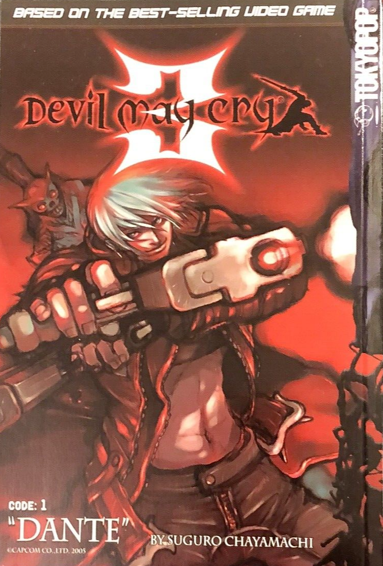 Devil May Cry 3 Dante Suguro Chayamachi Manga Book - Action-Packed Graphic Novel for Anime Fans & Collectors | Perfect for Manga Lovers, Cosplay Inspiration & Gift Giving
