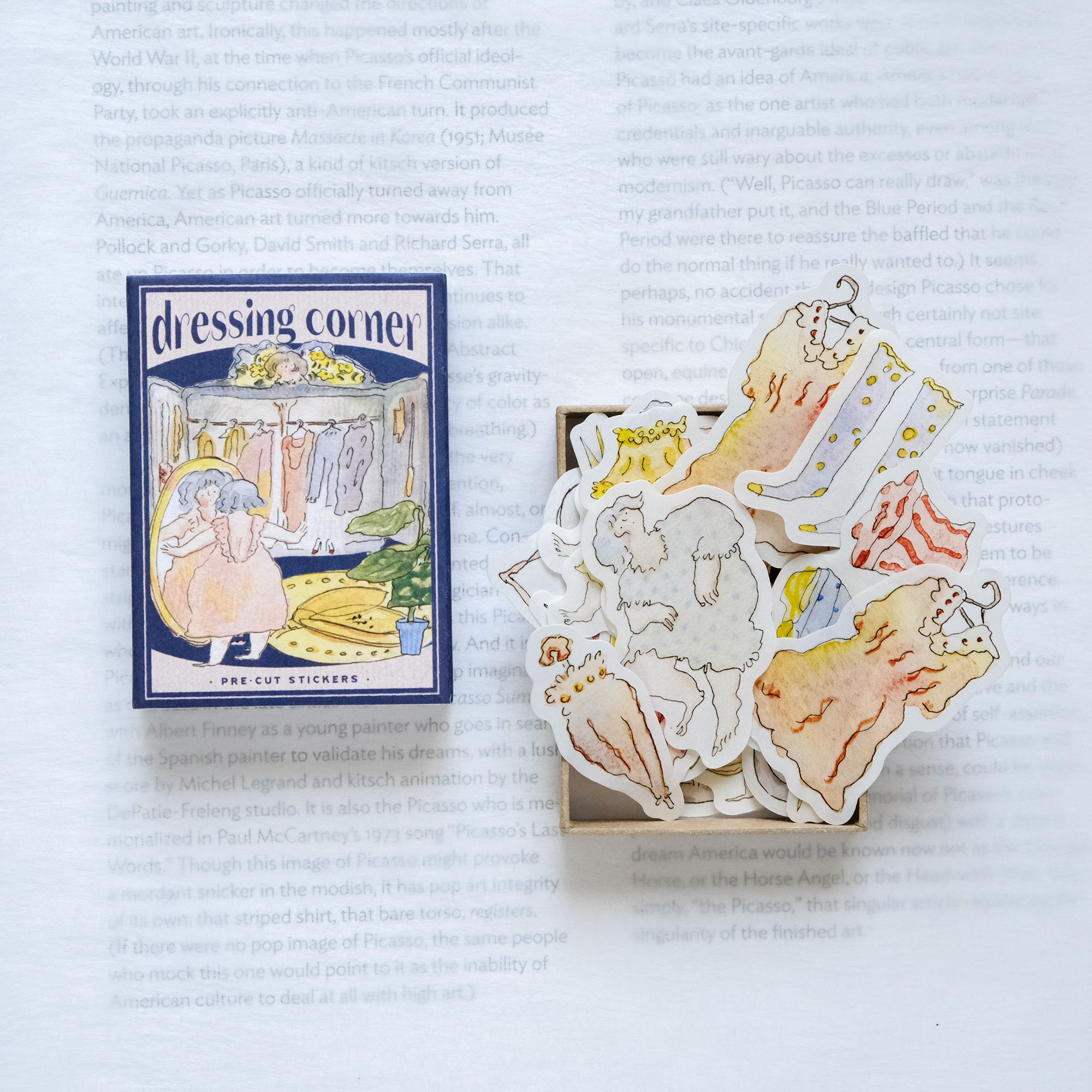 Dodolulu Planner Sticker Matchbox Set - Cute Decorative Stickers for Bullet Journals, Planners & Scrapbooks - Perfect for Office, School & Home Organization