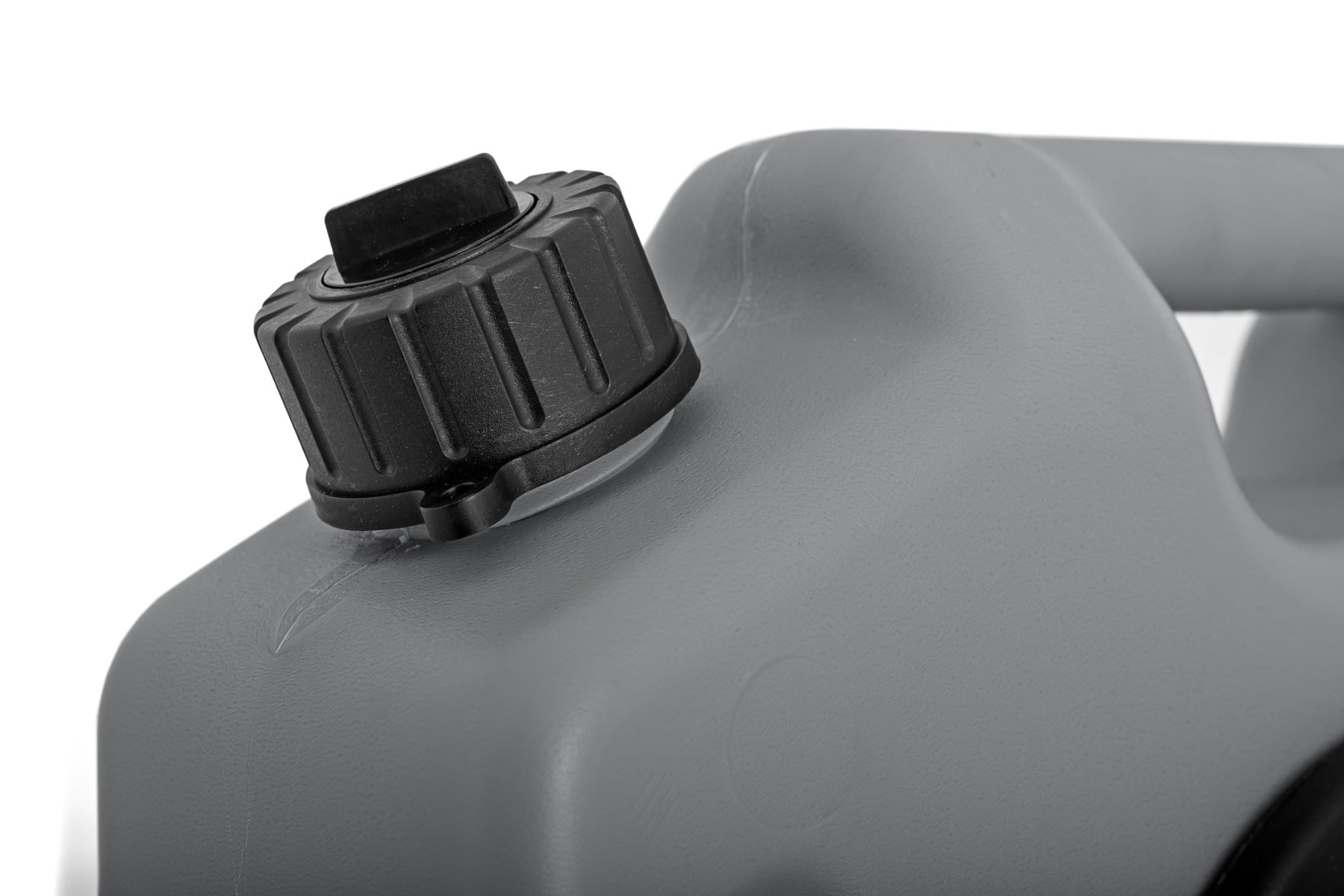 20L Gray Fluid Container with Lockable Lid - Heavy Duty Storage for Oil, Chemicals & Liquids - Ideal for Garage, Workshop & Industrial Use