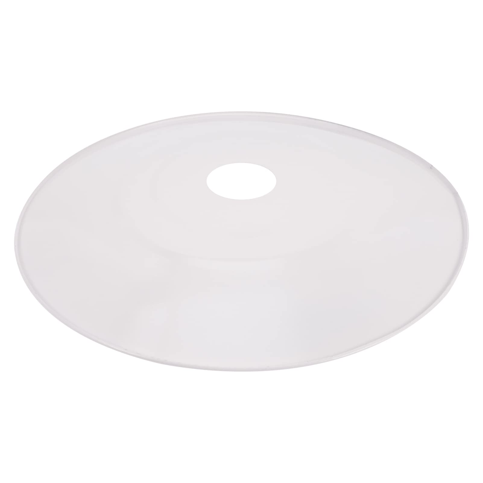 Vintage Industrial Metal Bulb Guard - Aluminum Ceiling Light Shade Holder for DIY Pendant, Table & Wall Lamps - 30CM White Decorative Replacement - Perfect for Farmhouse, Loft & Retro Home Decor