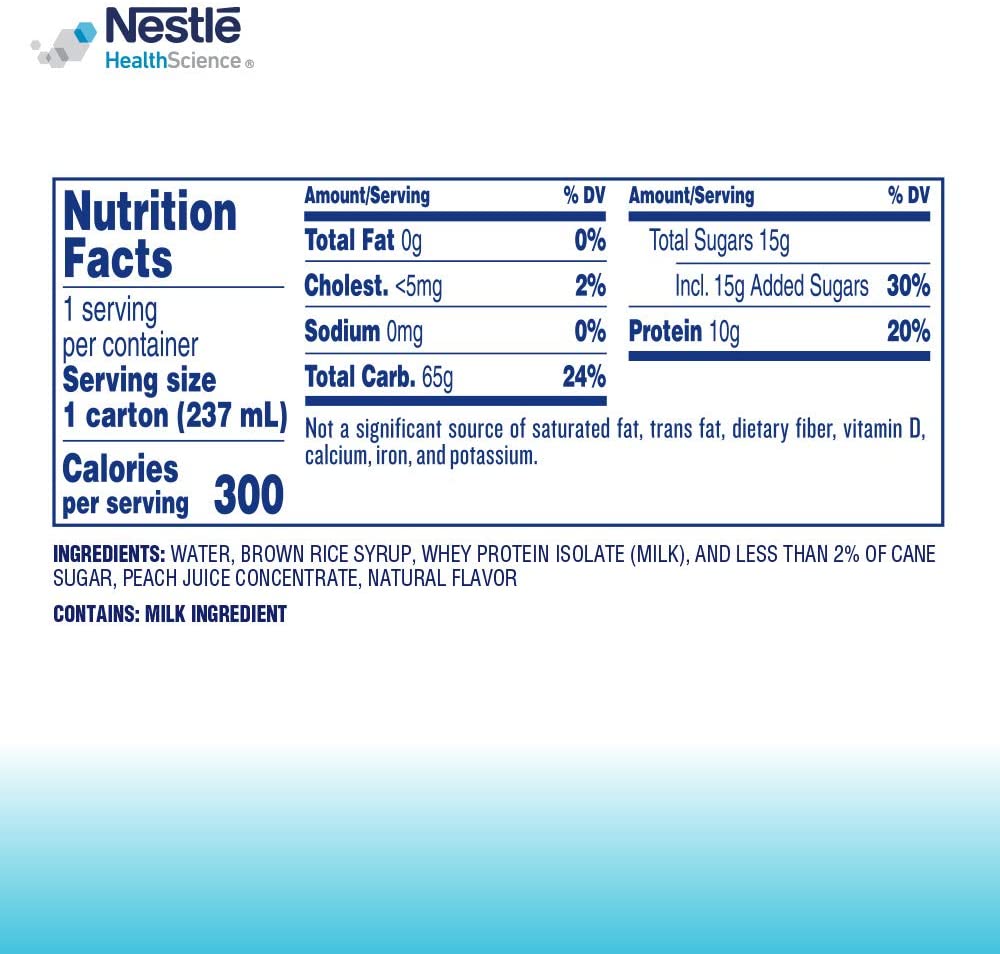 Boost Sooth Clear Nutritional Drink - 8 oz. Carton | Immune Support & Hydration | Perfect for Post-Workout Recovery & Daily Wellness