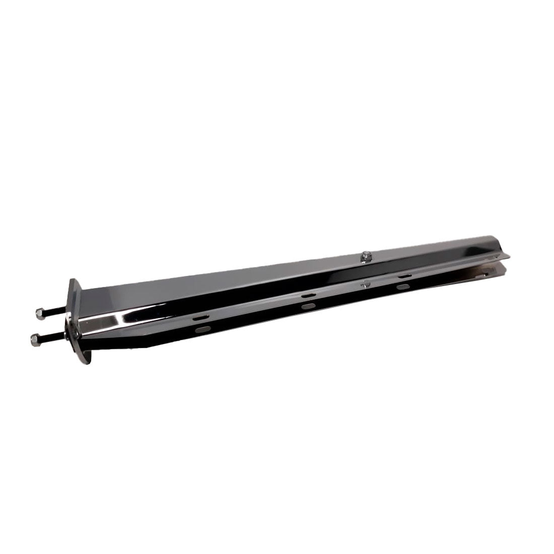 Fortpro 30 Chrome Spring Loaded Mud Flap Hanger Pair - 2.5