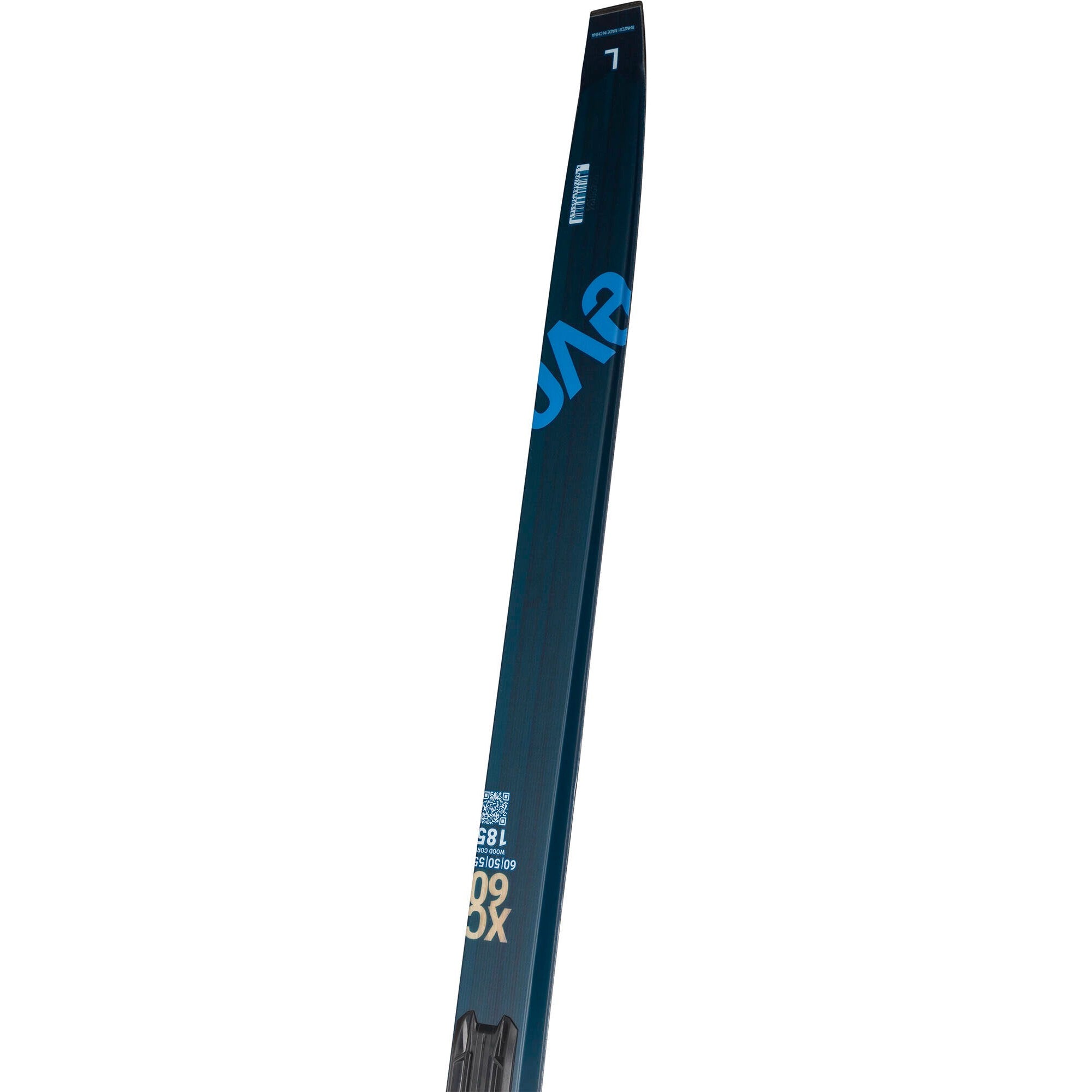 Rossignol 2024 EVO XC 60 R SKIN Ski with Control Step-In Binding - Cross-Country Skiing for Beginners & Intermediate Skiers - Perfect for Groomed Trails & Winter Fitness