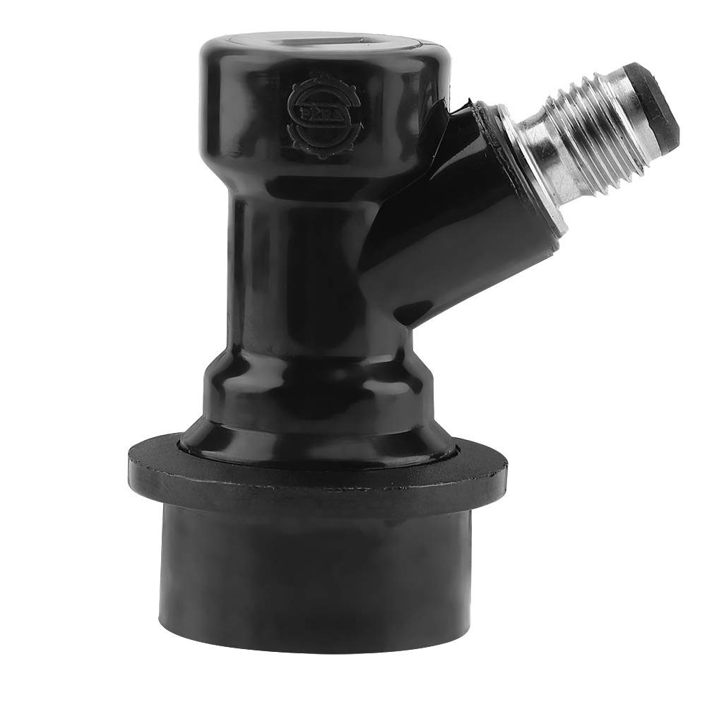 Ball Lock Disconnect Kit - Homebrew Beer & Soda Keg Liquid Connectors with Ball Lock Disconnects (Black) - Perfect for Home Brewing, Kegging Systems & Carbonated Beverage Dispensing
