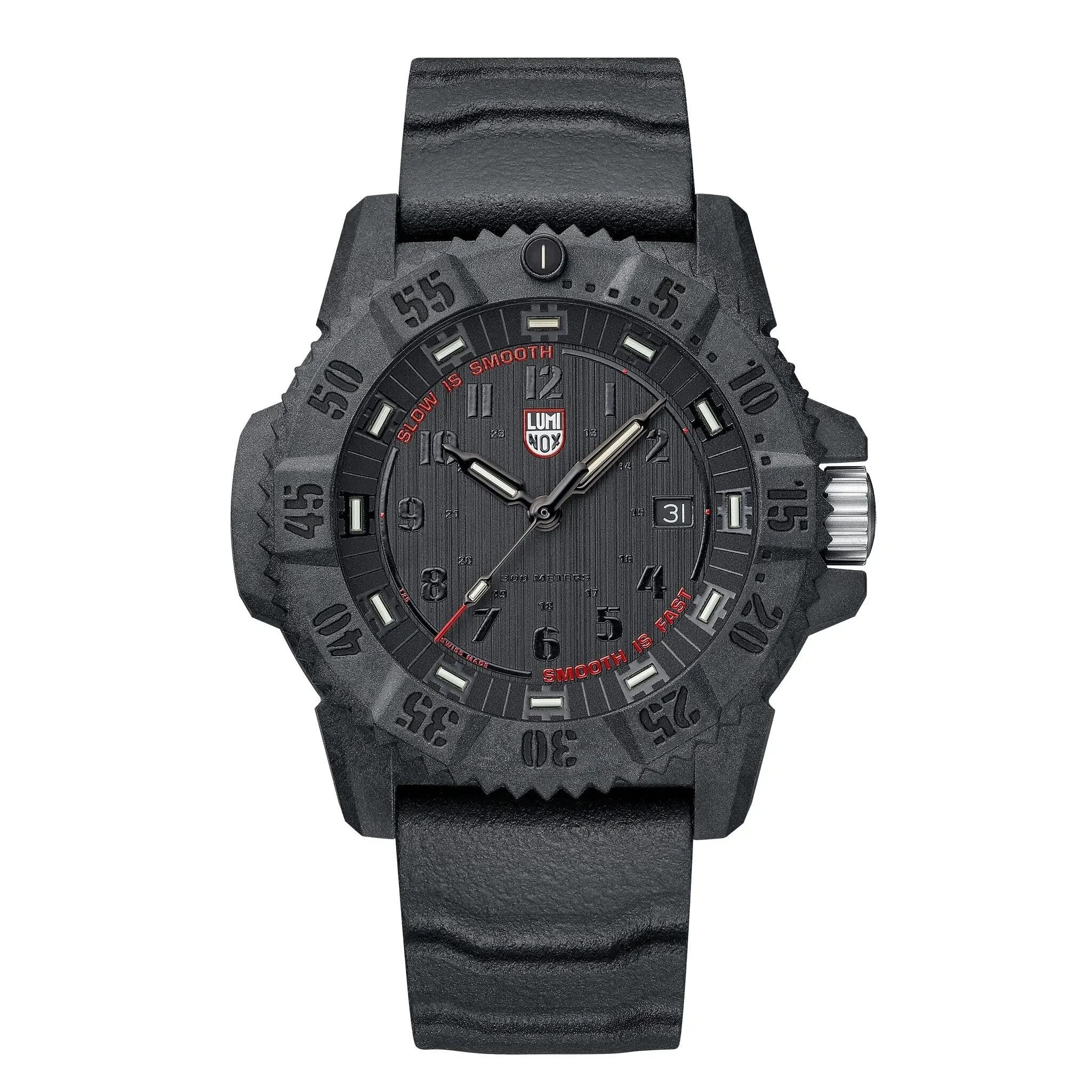 Limited Edition Master Carbon Seal 3801 Tactical Dive Watch - Waterproof Military Watch for Scuba Diving & Outdoor Adventures | 