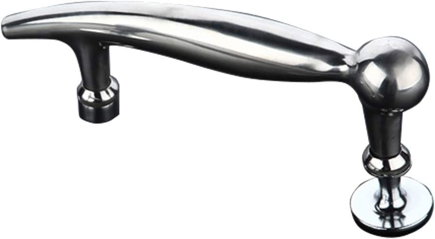 MIQXUAN Glass Shower Door Handle - Stainless Steel Push/Pull Bar for Bathroom & Interior Doors, Towel Bar (145mm Hole Centers) - Perfect for Modern Showers, Bathroom Renovations & Home Upgrades