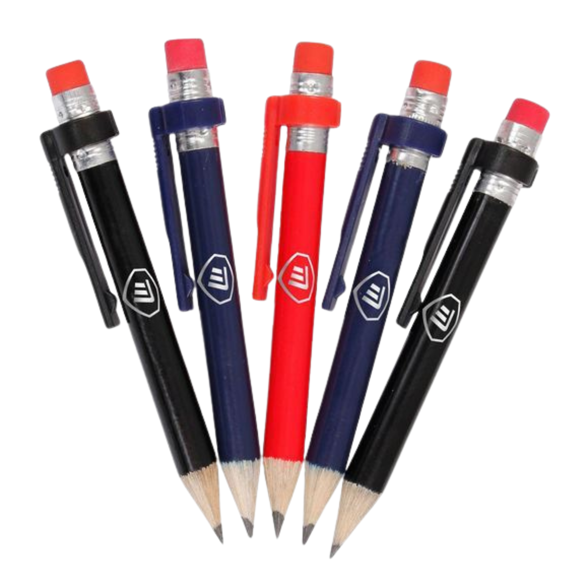 Premium Wooden Pencils with Erasers - #2 HB Graphite Pencils for School, Office & Art - 12-Pack of Smooth Writing Drawing Pencils with Eraser Tips - Perfect for Sketching, Note Taking & Standardized Tests