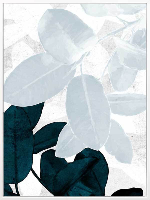 Exhale I Canvas Art Print - Modern Abstract Wall Decor for Living Room, Bedroom & Office - Perfect for Home & Office Decor