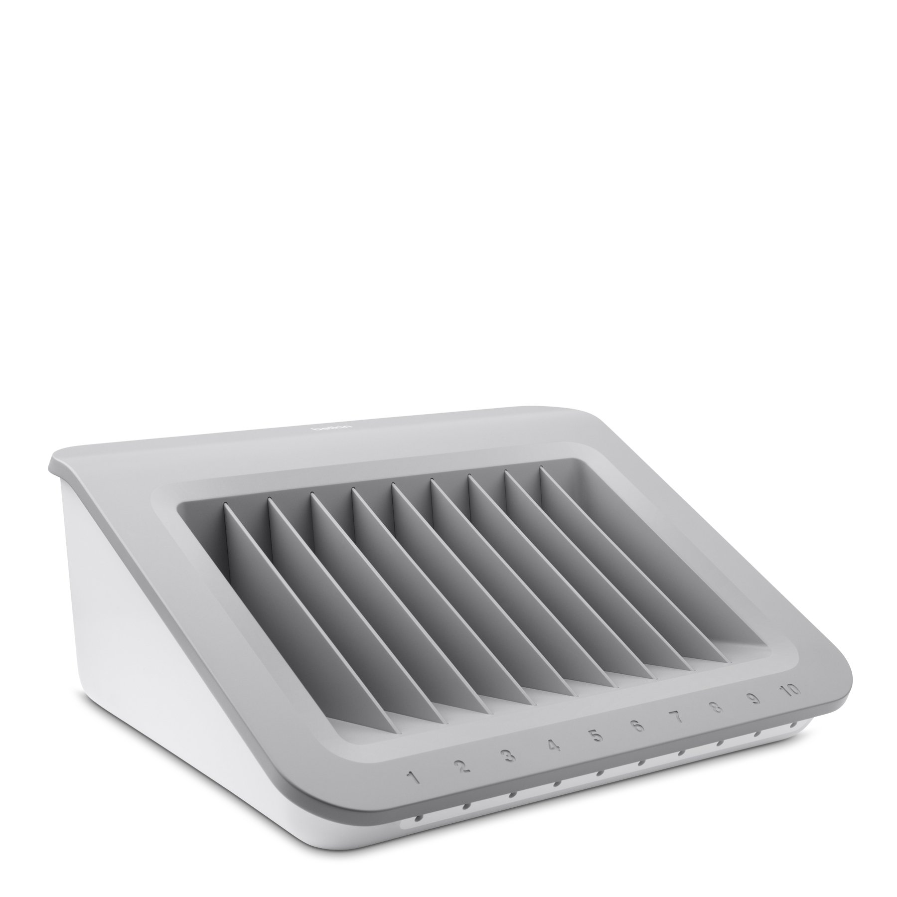 Belkin Multi-Device Charging Station for Laptops, iPads, Samsung Tablets & Chromebooks - 10-Port USB Hub with Surge Protection & Cable Management - Perfect for Classroom, Office & Home Organization
