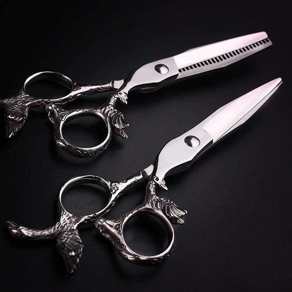 Professional 440C Hairdressing Scissors Set - 6.0