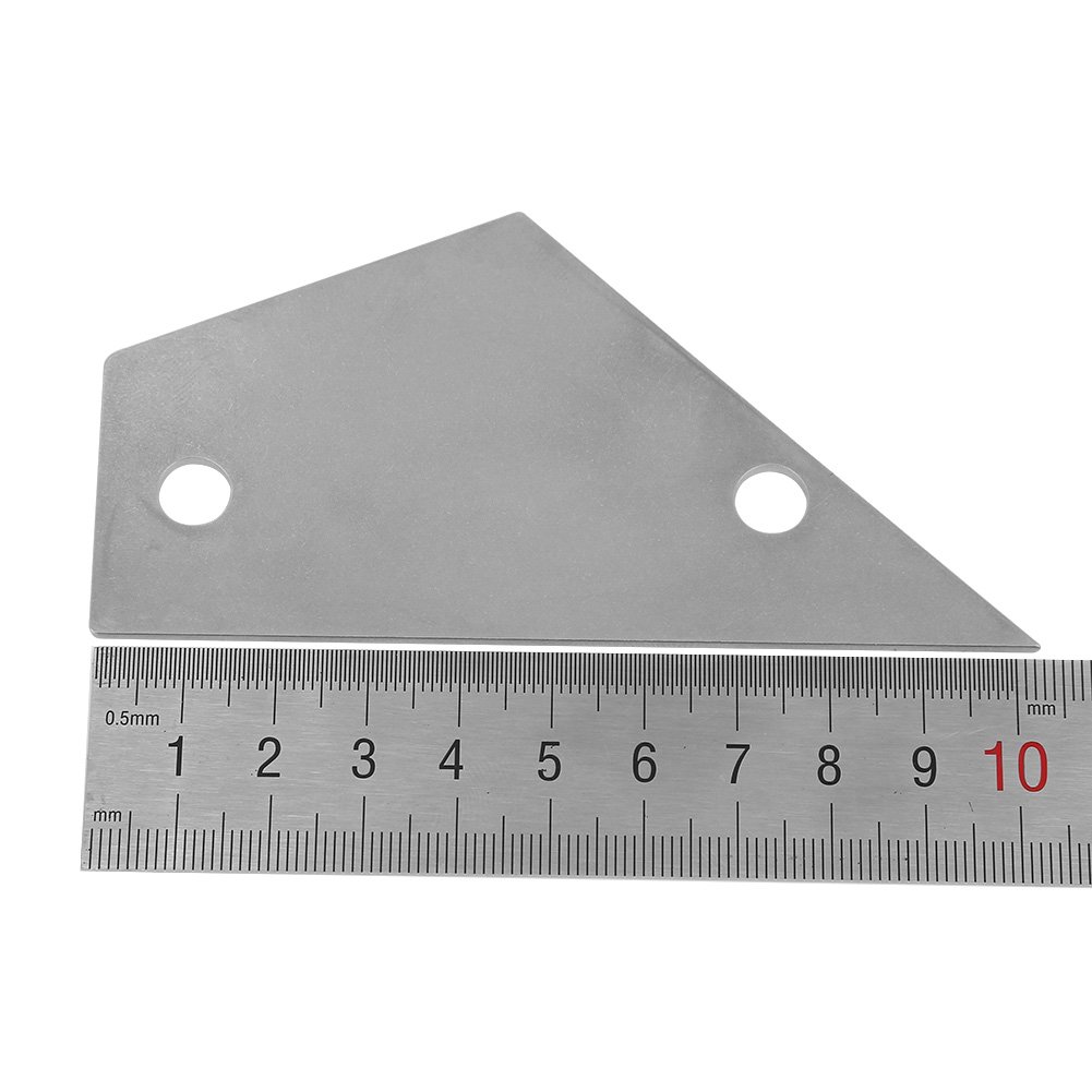 Alomejor Professional Guitar Luthier Tool - Stainless Steel Fret Level Ruler & Rocker Leveling Tool for Guitar & Bass Fretboard Maintenance - Perfect for DIY Guitar Repair, Setup, and Professional Luthier Work