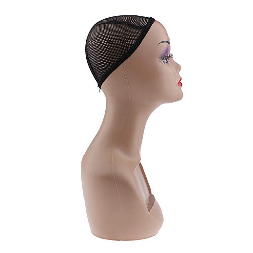 Professional Cosmetology Wig Holder Stand - Stylish Hat & Necklace Display for Salons, Stylists, and Home Use - Perfect for Wig Storage, Styling Practice, and Accessory Organization