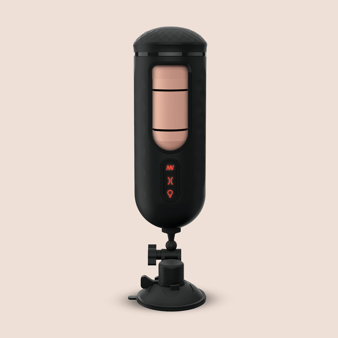 PDX Elite Vibrating Mega Milker - Powerful Suction Cup for Hands-Free Pleasure | Adult Toy for Couples & Solo Play | Enhance Intimacy in Bedroom & Spice Up Your Sex Life