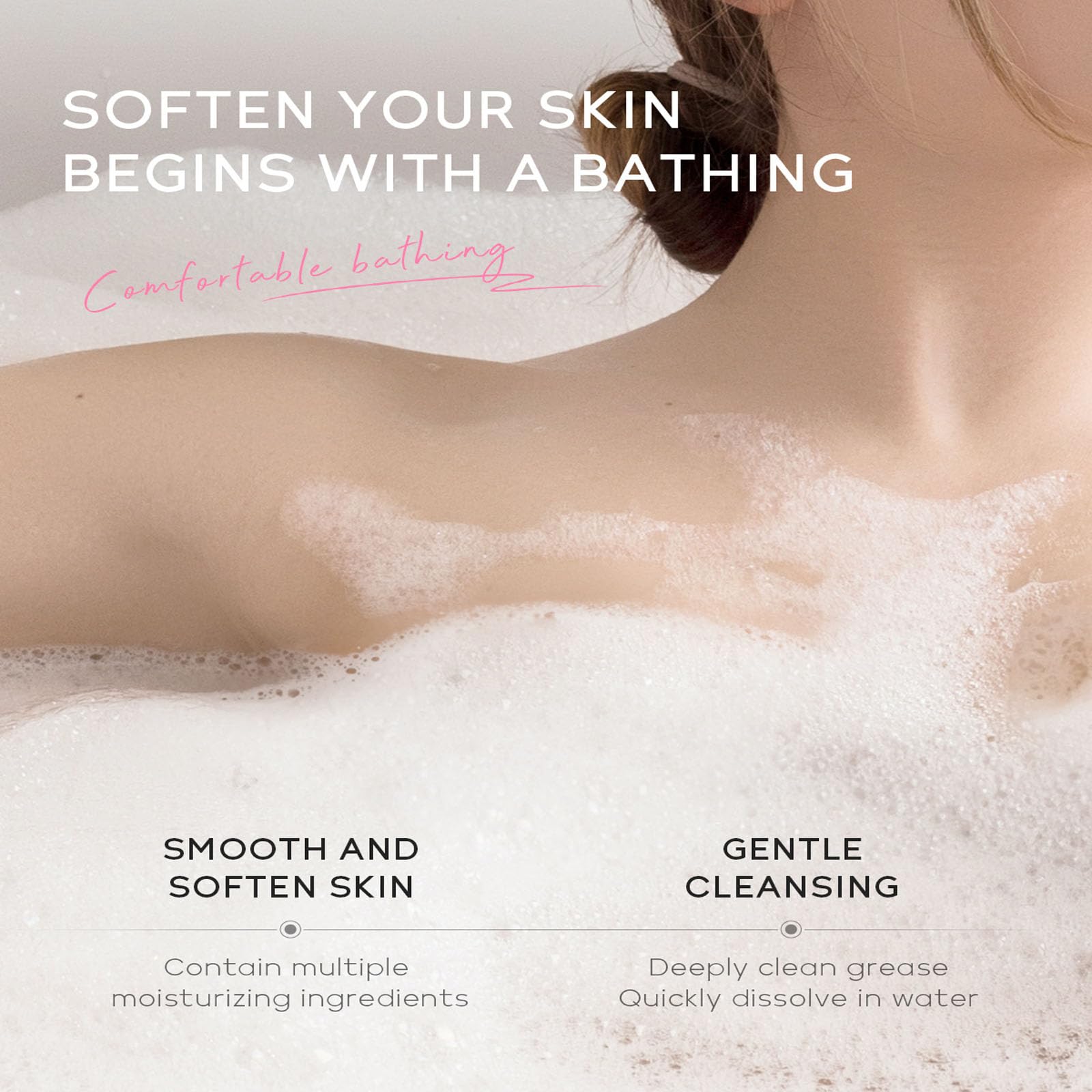 Travel Size Bath & Body Care Gift Set for Women & Girls - Shower Gel, Exfoliating Scrub, Body Lotion & Bath Bomb | Perfect for Vacation, Spa Days & Self-Care Routines
