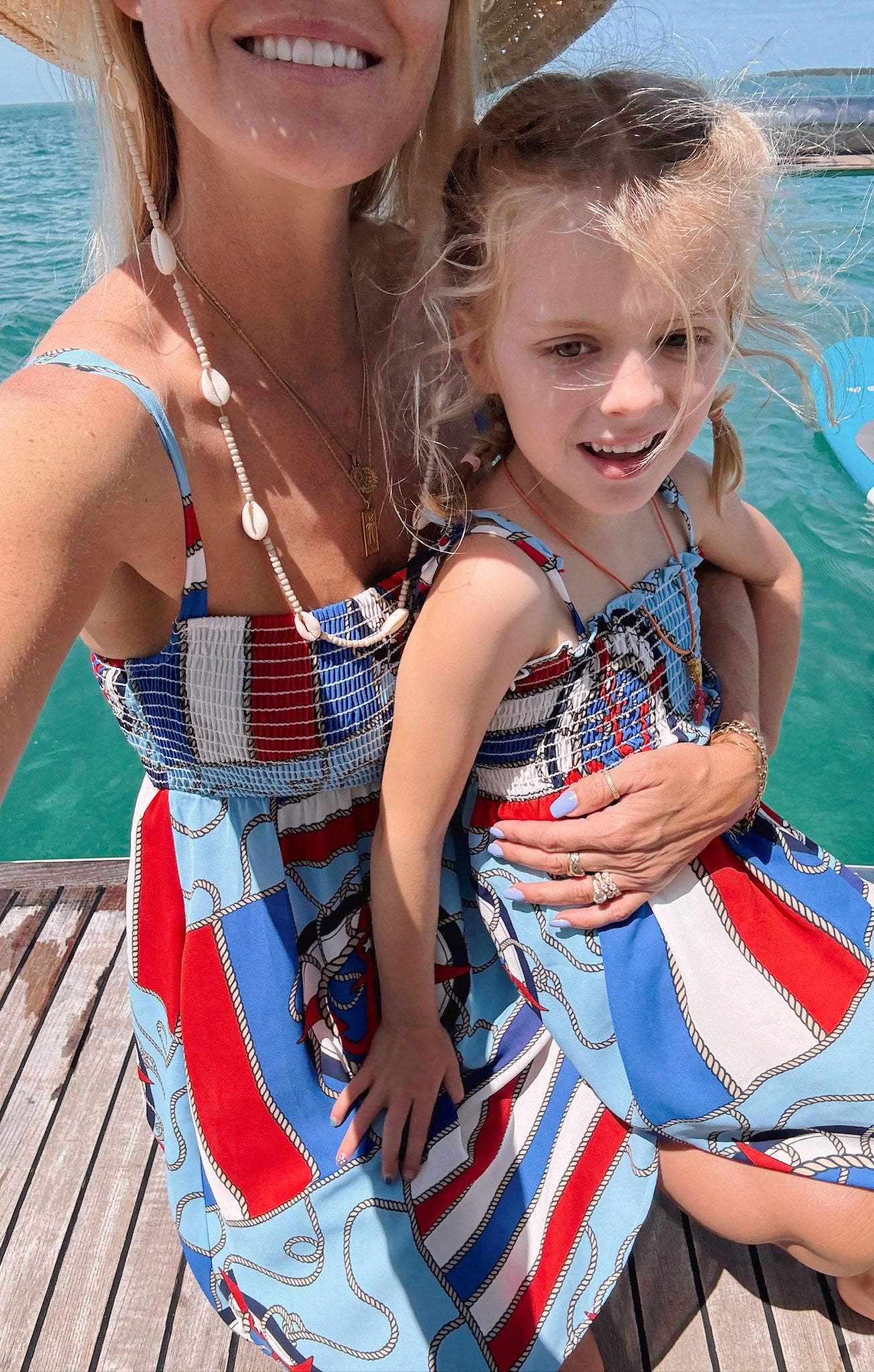 Stylish Mallory Mini Dress with Anchor Print - Perfect for Summer Outings, Beach Vacations & Casual Dates