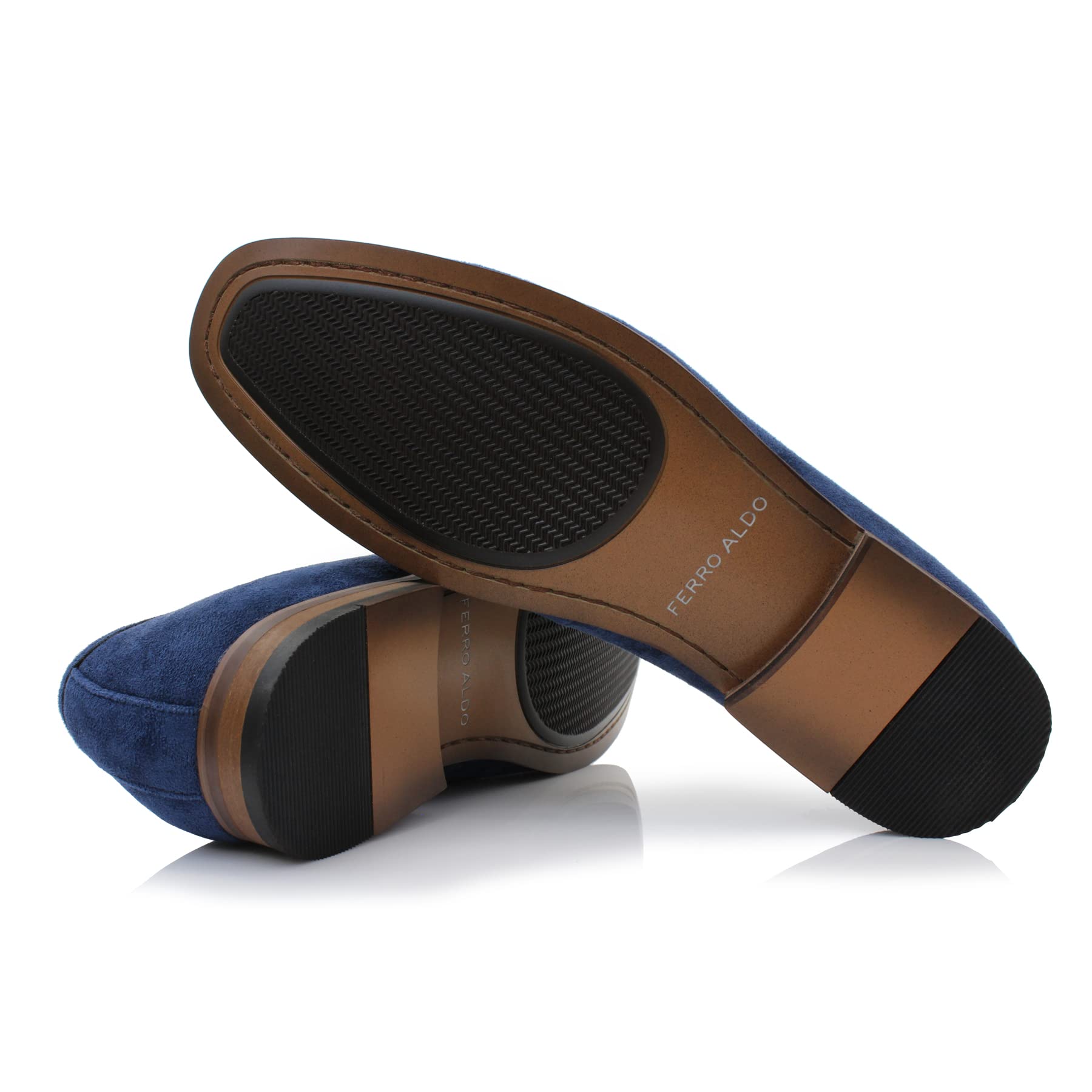 Ferro Aldo Dylan MFA19671 Classic Moc-Toe Penny Loafers for Men - Comfortable & Stylish Slip-On Shoes for Business Casual & Office Wear