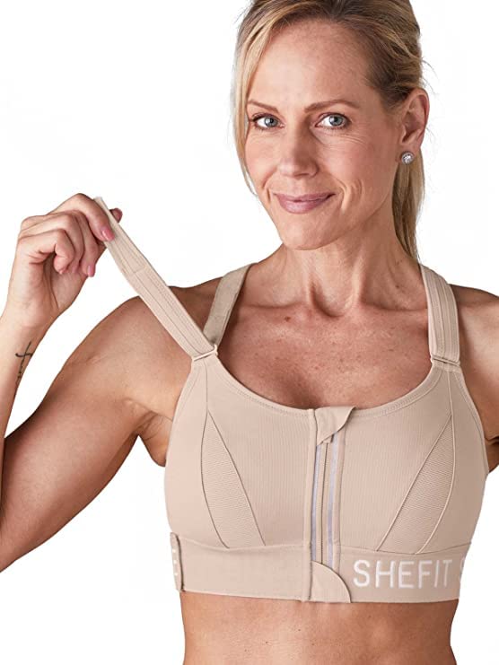 SHEFIT Ultimate High Impact Sports Bra for Women - Supportive Workout Bra for Running, Gym & Activewear - Perfect for Yoga, CrossFit & Intense Training